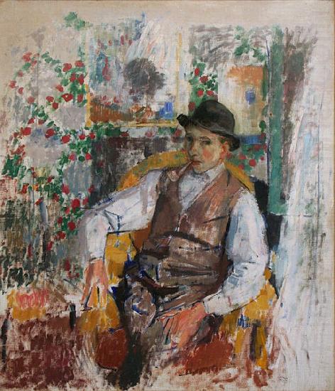 Portrait of Ernest Wijnants, Rik Wouters